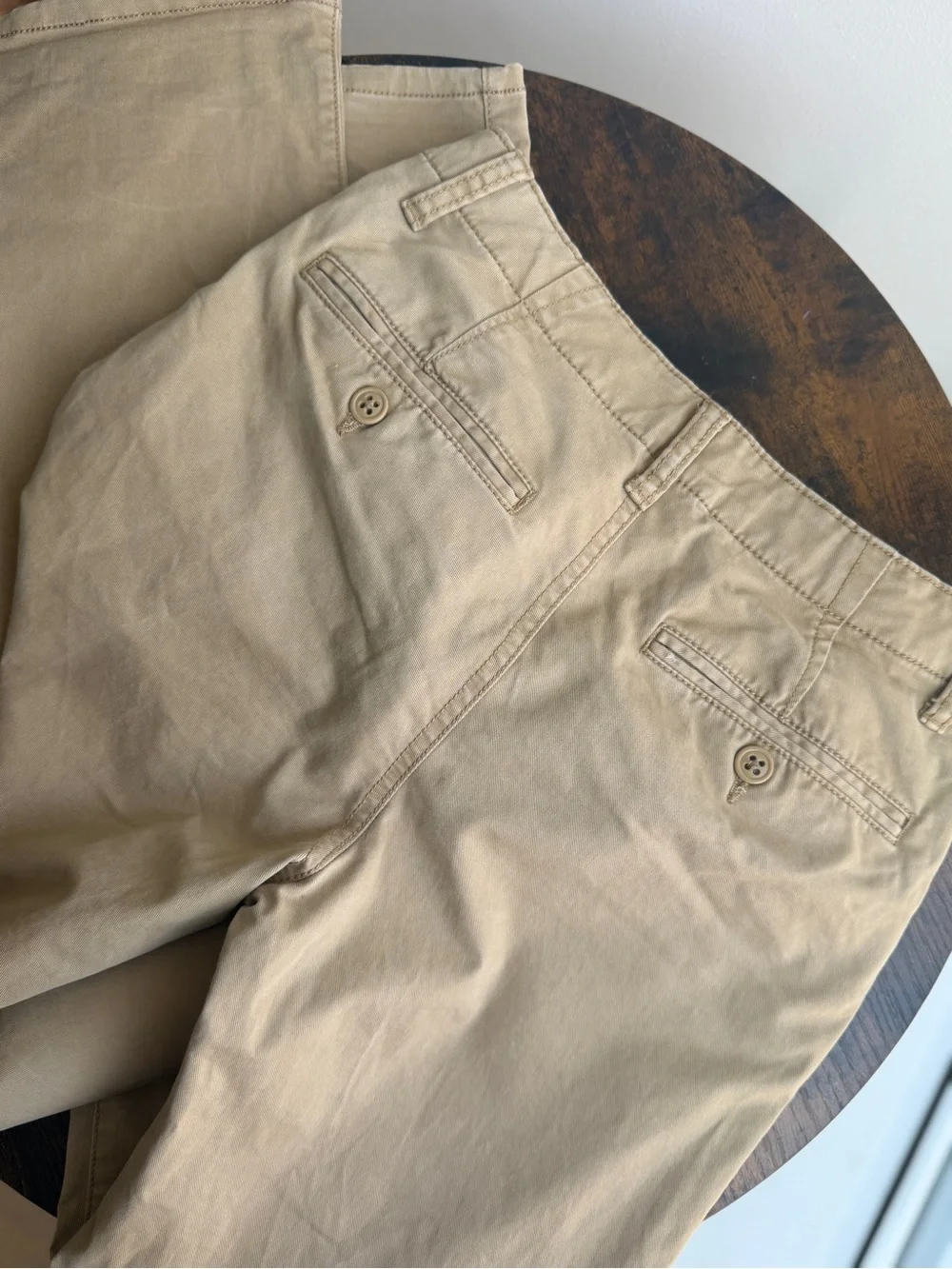Gap Kids Boys Khaki Chino Pants Beige School Uniform Size 14